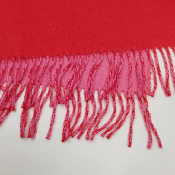 Authentic Hermes Scarf Oranges Cashmere100 mn585-112925 - Picture 5 of 10